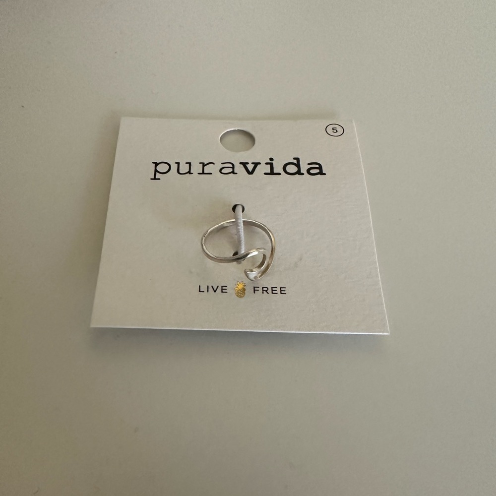 Pura Vida wave ring